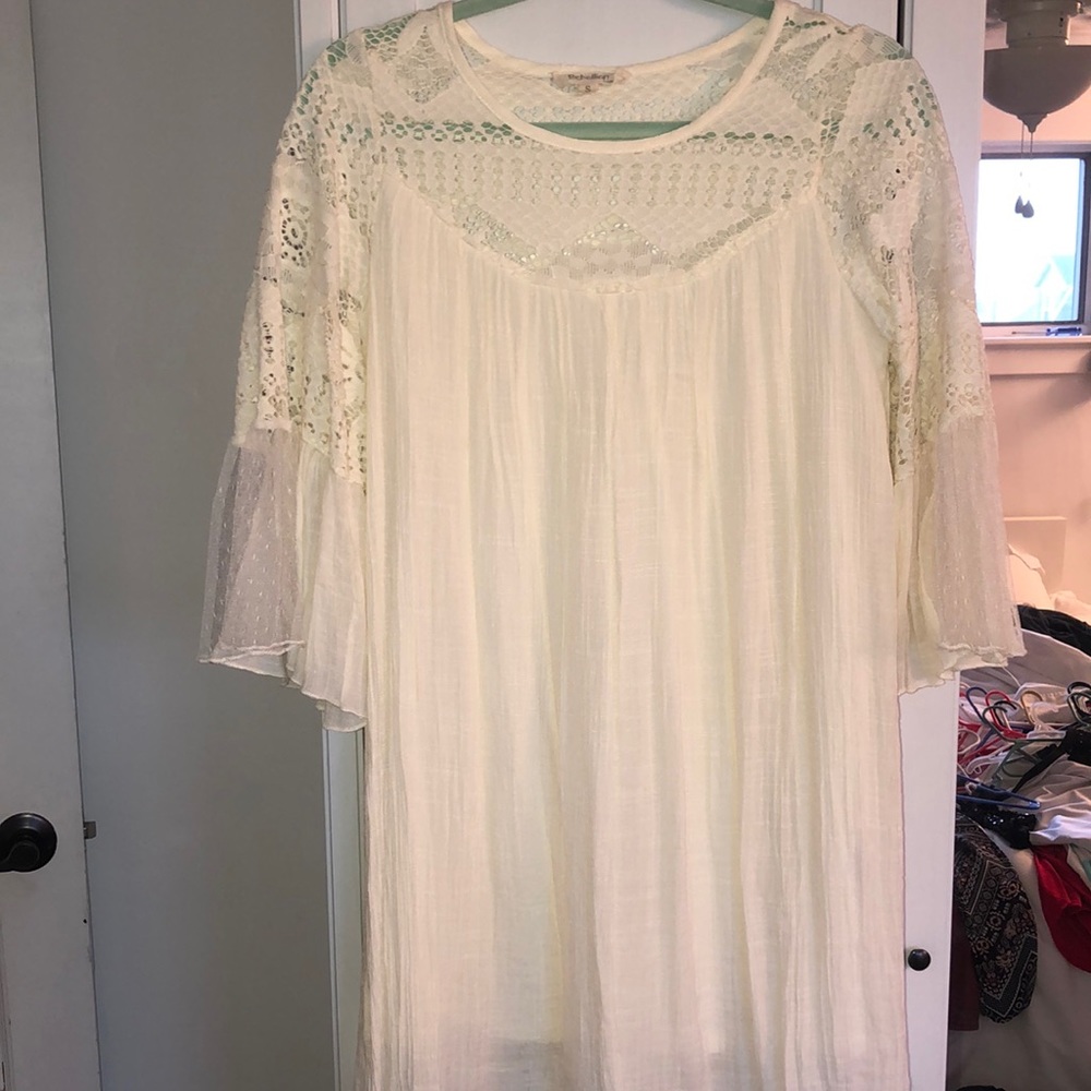 Cream Dress